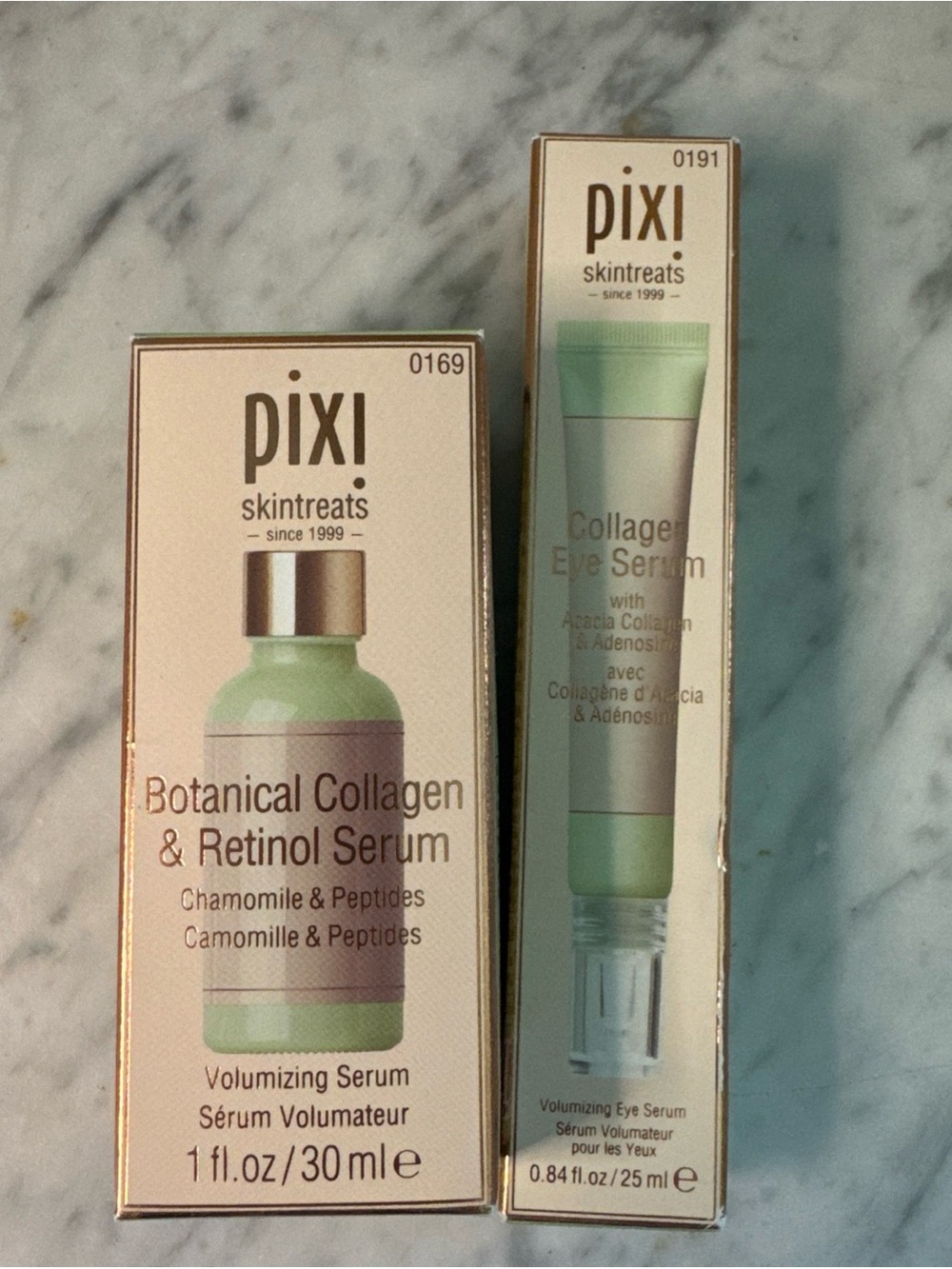 Pixi Botanical Collagen & Retinol Serum, collage eye cream, new